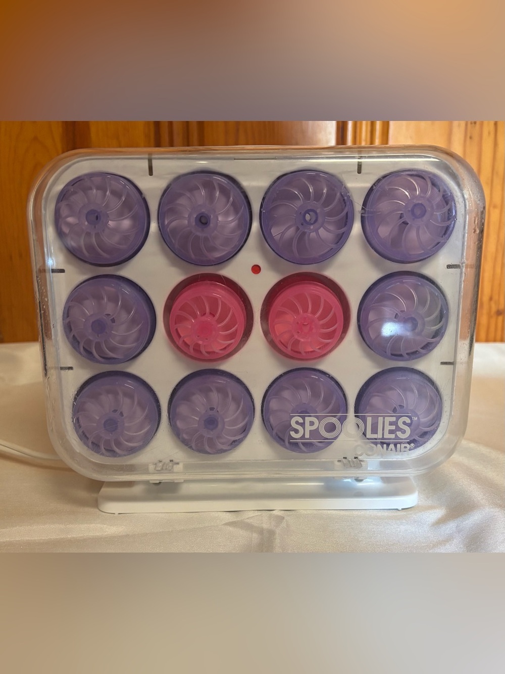 Vintage 90’s Conair Spoolies Hot Rollers Set Model #HS24 WORKING & SANATIZED